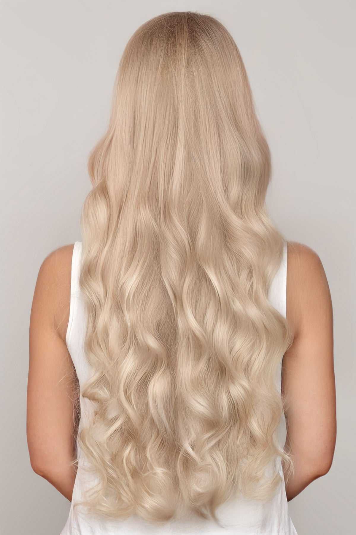 Extra Hair Extension Piece - Medium Ash Blonde 24A