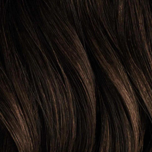 Extra Hair Extension Piece - Dark Brown Mix #1A/1B