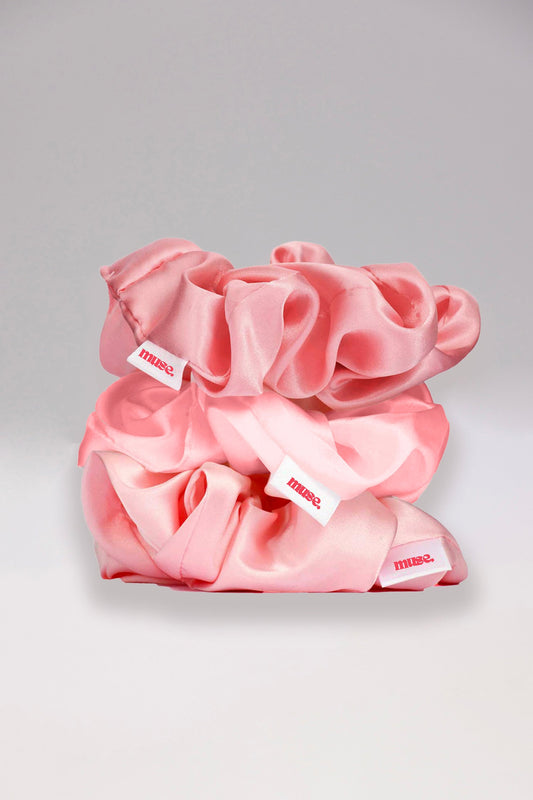 Satin Scrunchie Set